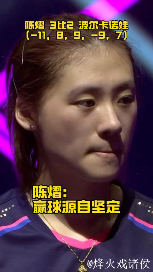 WTT蒙彼利埃冠军赛:陈熠苦战五局 惊险晋级女单八强 WTT蒙彼利埃冠军赛:陈熠苦战五局 惊险晋级女单八强