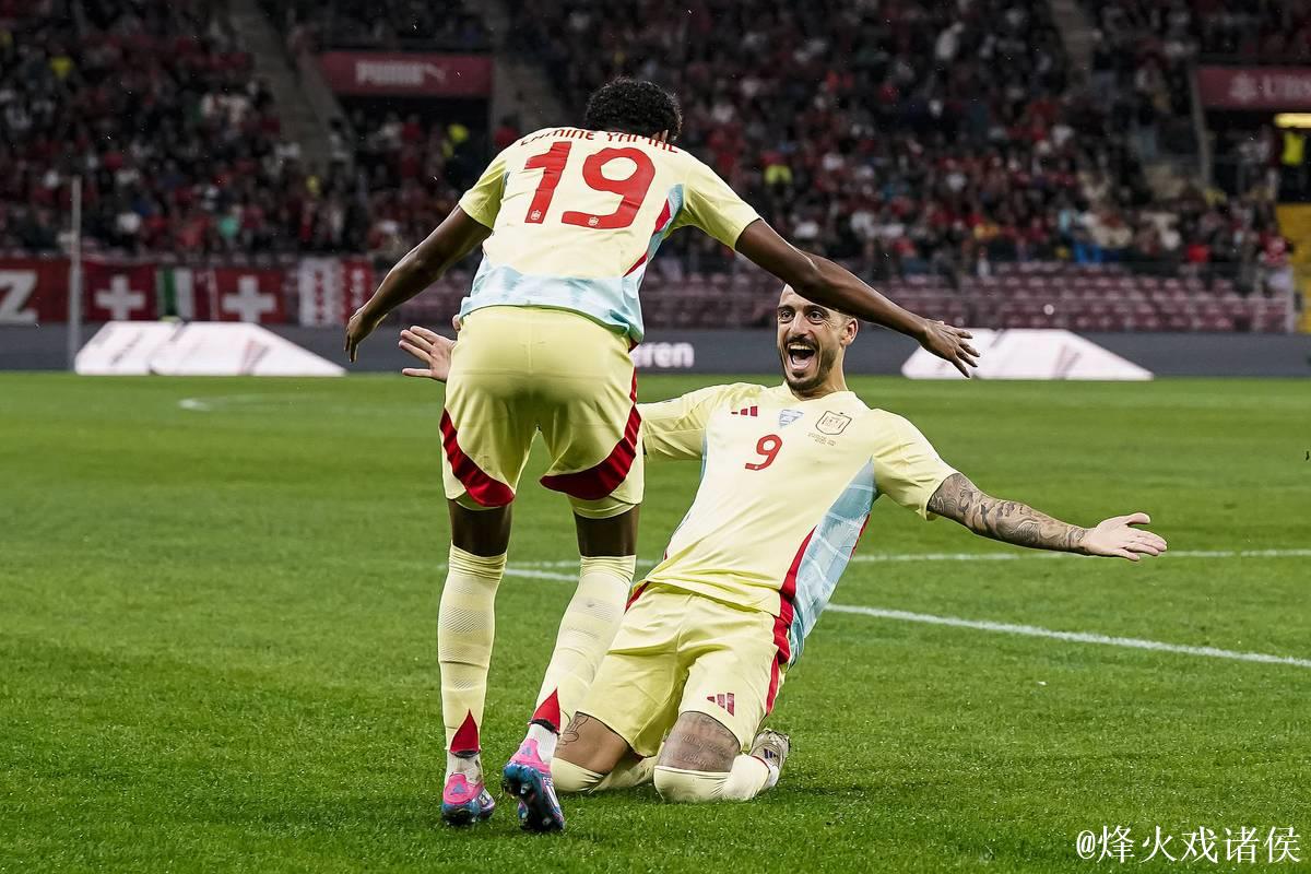 欧国联-何塞卢快速破门法比安梅开二度 10人西班牙4-1大胜瑞士 欧国联-何塞卢快速破门法比安梅开二度 10人西班牙4-1大胜瑞士